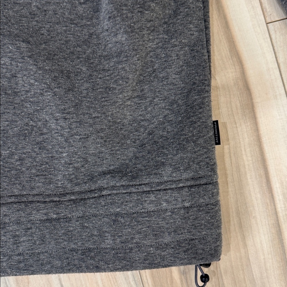 Men’s Primitive Charcoal Hoodie with Embroidered Logo | Large - Picture 5 of 5